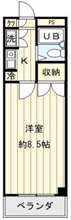 ミ・アドミラルⅡの間取り画像