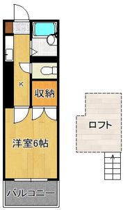 AC城野の間取り画像