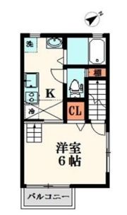 グリーンタイズ関前の間取り画像