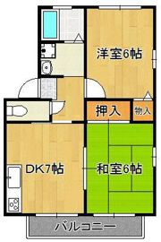 ステーブルハイツ鬼津の間取り画像