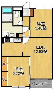高峰ポロニアの間取り画像