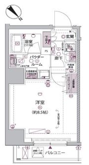 アルコバレーノ堀切菖蒲園の間取り画像