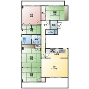 ウイング道徳通の間取り画像