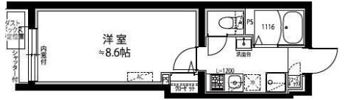 PRATIQUE NAKANO WESTの間取り画像