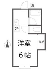 コーポレイバンの間取り画像