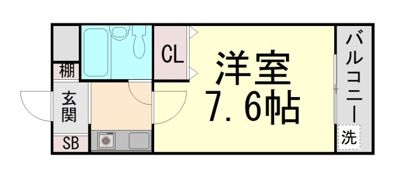 ドムールコスモス魚崎の間取り画像