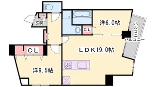 ファルマシアン トアロードの間取り画像