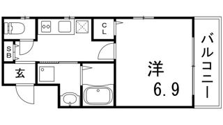 レガーロ春日野道の間取り画像