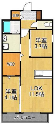インクレイス門司の間取り画像