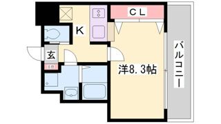 アーバネックス神戸水木通の間取り画像