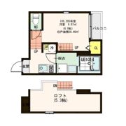 ハーモニーテラス新田Ⅱの間取り画像