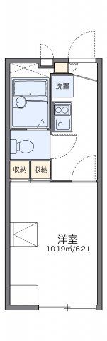 レオパレスFitⅡの間取り画像