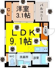 ニライカナイの間取り画像