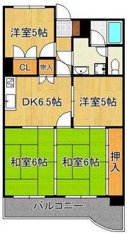 パラシオ高塔の間取り画像