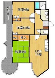 パラシオ高塔の間取り画像
