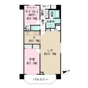 パロス白金の間取り画像