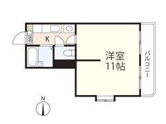 エステート古江新町の間取り画像
