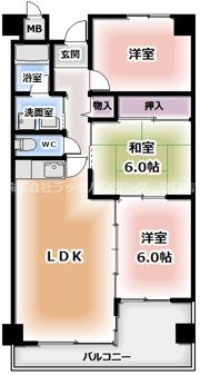 アーバンハイム守口の間取り画像