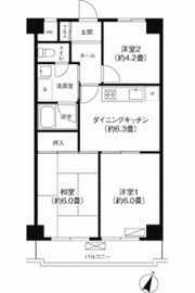 ロジュマン西尾久の間取り画像