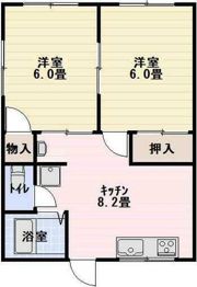 シティハイムハローの間取り画像