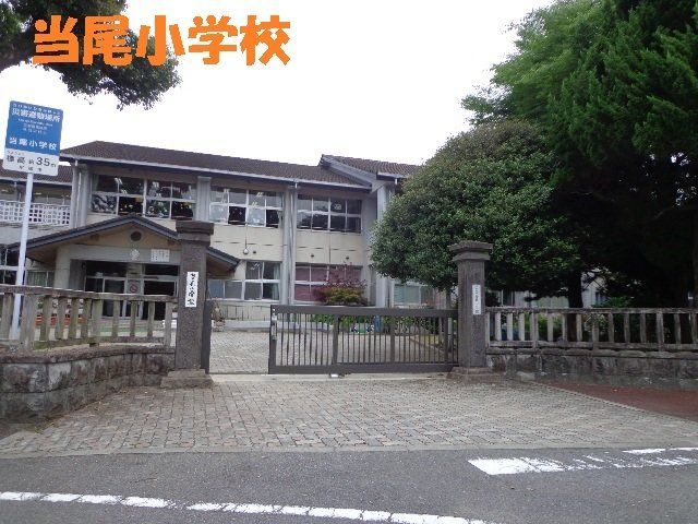当尾小学校まで1300m