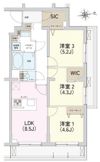 AZEST北赤羽Ⅱの間取り画像