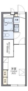 レオパレスヴィラ ステップインの間取り画像