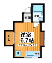 尾崎ハウスの間取り画像