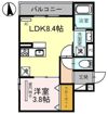 The Crossの間取り画像
