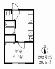 西池レジデンスの間取り画像
