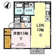 アペイス若杉の間取り画像