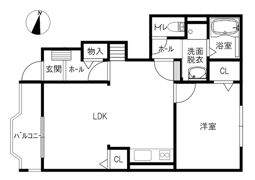 モルゲン･ネーベルⅠの間取り画像