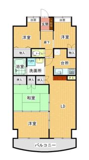 マルイマーガレットの間取り画像