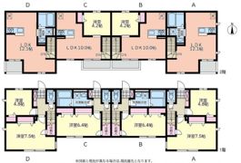 フォレストテラス 三鷹市上連雀1丁目の間取り画像