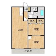 グリーンハイツ松村の間取り画像