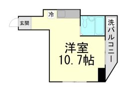 ヒューゲルハイツの間取り画像