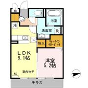グランドソレイユ荒尾の間取り画像