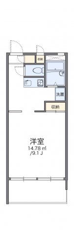 レオパレスサンライズマンション近見町の間取り画像