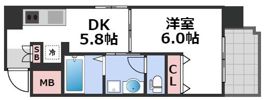 GALLERY谷町の間取り画像