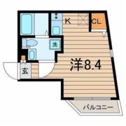 ドムス北千住の間取り画像