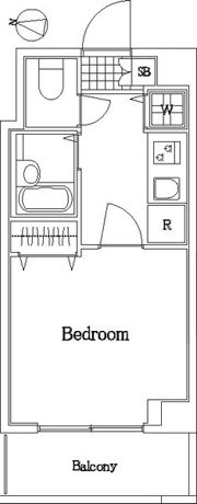 ヴィータローザ東府中の間取り画像
