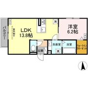 D-room上浅田2丁目の間取り画像