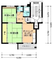 小田原橘 4号棟の間取り画像