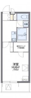 レオパレス真Ⅶの間取り画像