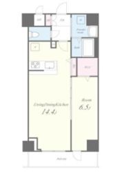 Horizon Residenceの間取り画像