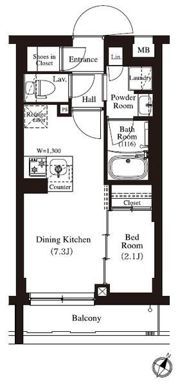 アーバンパーク方南町Ⅱの間取り画像