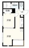 ロータス平和島Eastの間取り画像