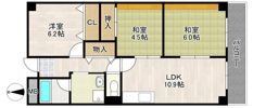 レクシア大道南の間取り画像