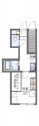 レオパレスエスタⅢの間取り画像