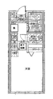 ハイランドコート神楽坂の間取り画像